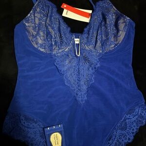 Lush Royal Blue Lace Chemise